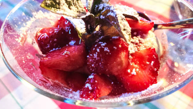 Leckere Desserts im Restaurant Teltow